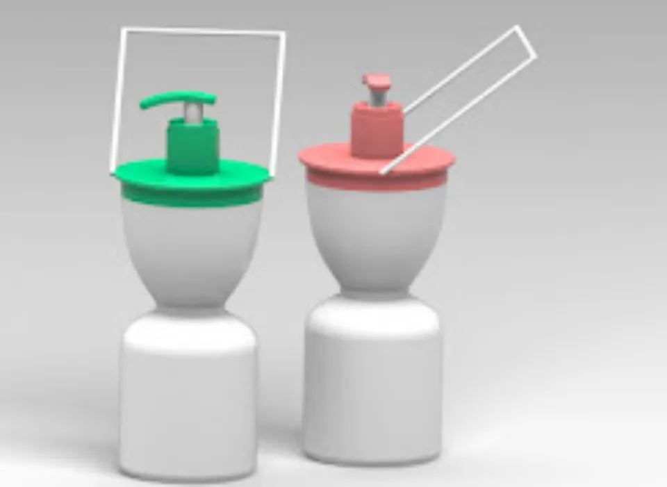 500Ml Shampoo Bottle Design 3 by 3D Think Ahead